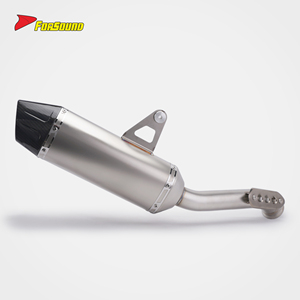 Escape FORSOUND para Motocicleta Cf <span class=keywords><strong>Moto</strong></span> 800mt, Escape Integrado de Acero Inoxidable, Sonido Profundo Deportivo y de Aventura, 2022-2025 - Product Image 1