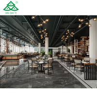Ensemble de salle à manger personnalisable pour restaurant/hôtel/villa chaise en rotin et pied de table en bois massif supporté par l'OEM