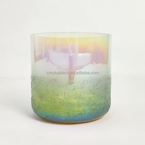 Cuenco transparente para cantar Moldaudio-videoite alquimia cuenco de cristal de cuarzo transparente cuenco de sonido de cristal saludable/mascota - Product Image 5