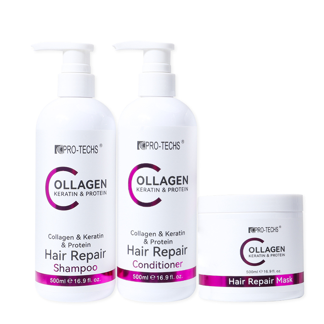 OEM Professional Smooth Protein Keratin Hair Shampoo Products Chinese Herbal Aran Oily Human Hair Wig Shampoo and Conditioner