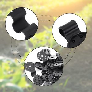 Heavy Duty Shade Net <b>Clips</b> Black Plastic Large Agricultural Film Fixing <b>Hooks</b> For Greenhouse Cover Material - Product Image 3