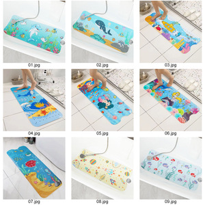 Baby Bath <strong>Mat</strong> <strong>Non</strong> <strong>Slip</strong> with Drain Holes and Suction Cups | Extra Long Anti-<strong>Slip</strong> <strong>Bathtub</strong> <strong>Mat</strong> for Kids and Toddlers - Product Image 2