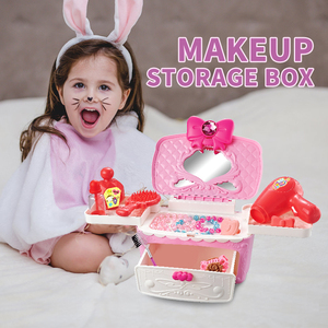 Vendita calda altri giocattoli per il trucco in età prescolare gioco di imitazione con comò di bellezza e kit di gioco per il trucco per Set di bambini da ragazza - Product Image 2