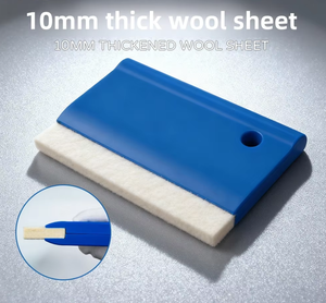 Herramienta para Películas de Coche KNS: Raspador Grande de Fieltro de Lana Gruesa para Encerar, Instalar Películas de Cambio de Color Reflectantes y Películas Ligeras - Product Image 4