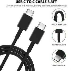 5A Fast <b>Charging</b> <b>USB</b>-<b>C</b> Adapter <b>Cable</b> With 2.0 Connector Braided Shielding Multifunctional for <b>Usb</b> Devices - Product Image 5