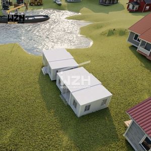 20ft יוקרה נייד מודולרי פלדה להרחבה בית 1-4 חדר שינה ידידותי לסביבה בניין משרדים - Product Image 5