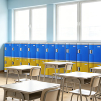 Casiers de rangement en plastique ABS Toppla durables, avec serrure à clé, design moderne, démontables, étanches pour l'extérieur, 14 compartiments, ISO