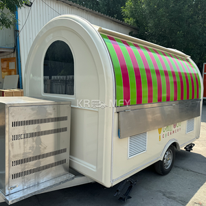 Nouveau camion de restauration rapide en fibre de verre pour hamburgers et glaces, idéal pour la vente au détail et les vignobles - Direct Usine - Product Image 6