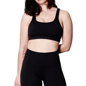 Soutien-gorge de sport d'été pour femmes, vente en gros, personnalisable, sensation de nu, dos ouvert, design imperméable, style simple, options grandes tailles - Product Image 6