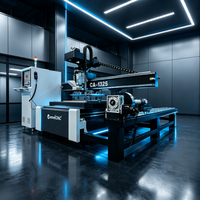 Routeur CNC 4 axes avec changeur d'outils automatique ATC 1325, changeur d'outils automatique pour la fabrication de meubles et d'armoires