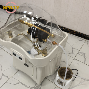 Bassin de <span class=keywords><strong>lavage</strong></span> de <span class=keywords><strong>cheveux</strong></span> portable Siman No Plumbed Head Spa, équipement de spa capillaire japonais, réservoir d'<span class=keywords><strong>eau</strong></span> de 60L et réservoir d'eaux usées de 30L - Product Image 4