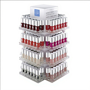 Plastic Display Makeup Tray/nail Polish Display/lipstick Display <b>Stand</b> - Product Image 1