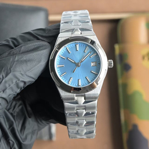 Reloj Elegante y Estético para Mujer, con Esfera Azul Hielo, Carátula Azul Claro, Mecanismo Automático, Caja de Acero Inoxidable Plateada, Nuevo 2026 - Product Image 2
