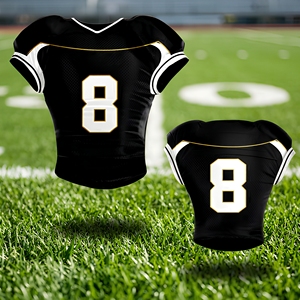 Uniformes de football américain en polyester pour hommes adultes, vente en gros, avec impression par sublimation, personnalisables, respirants, service OEM - Product Image 1