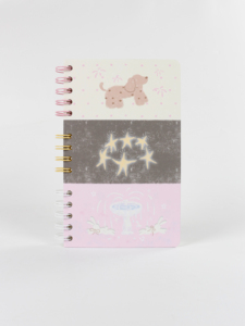 Cuaderno/Diario A5/A5MINI de Doble Función (Flip/Slide) Tres en Uno, de Alta Calidad, con Espiral, 100 Hojas, para Uso Diurno y Nocturno, Ideal para Regalo - Product Image 3