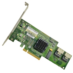 Bộ điều khiển Thẻ PCI Express 1.0 X8 giao diện 8-Port 3 Gb/giây SAS/SATA Raid 0/1/1E Adapter hỗ trợ 244 thiết bị lsisas1068e - Product Image 2
