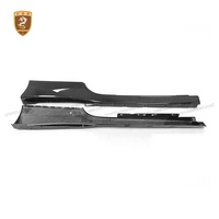 Side Skirt Setengah Karbon Fiber untuk Ferrari 458 Speciale