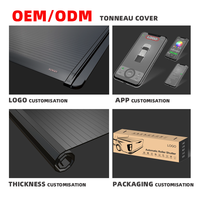 Couverture de benne électrique rétractable de qualité supérieure pour GMC Sierra Silverado F150 Ram 1500 Tundra Hilux Ranger