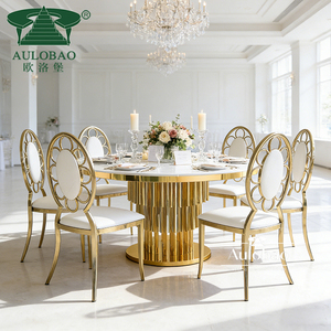 Silla Moderna de Acero Inoxidable para Bodas y Hoteles, con Respaldo Tipo Luna para Relajación, Ideal para Apartamentos, Comedores Exteriores y Salas de Estar - Product Image 6