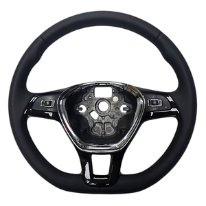 Volante de Cuero de Carbono al por Mayor para Volkswagen R-line Passat Golf Jetta Tiguan Polo Bora Arteon 2010-2025 - Product Image 1