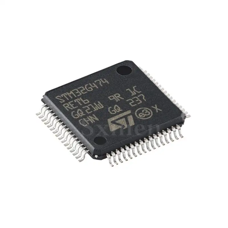 New Original STM32G474RET6 LQFP-64 ARM Cortex-M4 32-bit Mrocontroller -MCU OEM/ODM chips