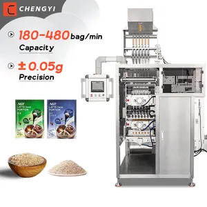 Automatische Kaffeepulver-Zucker-Granulat-Mischstick-Verpackungsmaschine Kaffeeverpackungsmaschine Kaffeebeutel-Verpackungsmaschine