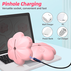 เครื่องนวดหน้าอกแบบไร้สาย ไวเบรเตอร์ ของเล่นผู้ใหญ่สำหรับผู้หญิง - Product Image 5
