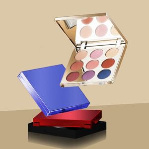 Palette de fards à paupières carrée, étui de marque privée, étui élégant pour fards à paupières, 9 couleurs, étui rectangulaire pour fards à paupières - Product Image 1