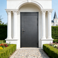 Porte de sécurité en acier, porte d'entrée, porte anti-effraction, porte coupe-feu, porte intérieure d'appartement, finition personnalisable, fabrication chinoise directe