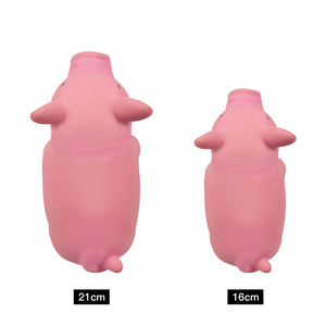 Vente en gros de jouets à mâcher en latex pour chien de couleur rose - Product Image 5