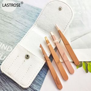 OEM Logo 4 Pieces Eyebrow Clip Set <b>Makeup</b> <b>Tool</b> Eyelash Tweezers Kit Eyebrow Clip Set - Product Image 2