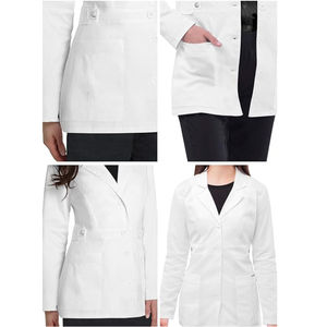 Veste de gommage uniforme d'hôpital confortable manteau de <span class=keywords><strong>laboratoire</strong></span> extensible universel pour les femmes - Product Image 3