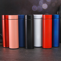Termo con Pantalla LED de Temperatura, Botella de Agua Inteligente con Aislamiento al Vacío, de Acero Inoxidable, para la Escuela, Regalo de Navidad, Taza Térmica de Lujo