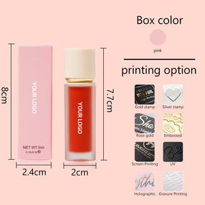 Aceite labial vegano OEM con etiqueta privada, Base Plumper Cheek <span class=keywords><strong>Kiss</strong></span>, rubor de seda Natural, amigable con la piel, rubor ligero con agua, tinte líquido, rubor - Product Image 5