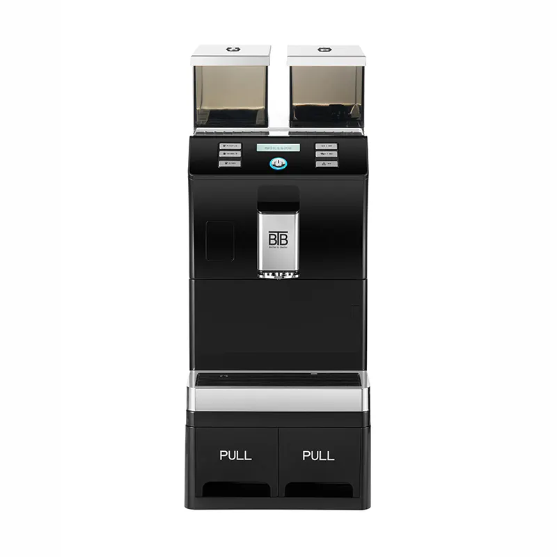 Üç bir kahve makinesi expresso kolay okunan ekran otomatik Puck bertaraf hızlı ve kolay kurulum ev ev toplantı
