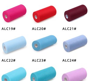 Rollos de tul de <span class=keywords><strong>6</strong></span> pulgadas por 100 yardas (300 pies) Carrete de tela Tela de cinta de tul - Product Image 6