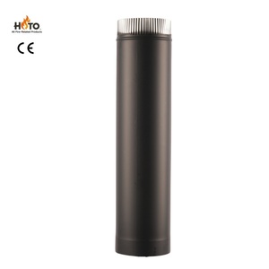 Hoto cao quatlity trong nhà hiện đại gỗ-đốt bếp cài đặt thép không gỉ tường đơn bếp Ống - Product Image 2