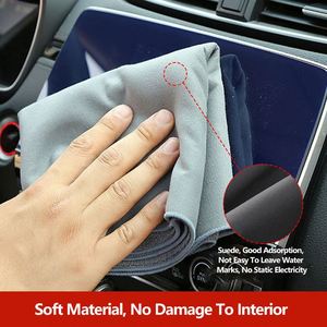 Paño de Limpieza de Gamuza para Vidrios, Especialmente Absorbente y Engrosado, para Limpieza de Autos y Uso Doméstico - Product Image 4