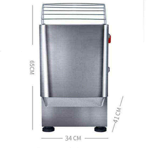 Tritovagliatore elettrico multifunzione per melanzane meccanico taglierina per cipolle + macchina per grigliare-uso domestico per cucinare - Product Image 4