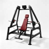 Équipement de fitness commercial multifonctionnel : Banc inclinable, Presse épaules et pectoraux, Machine Smith à double système de puissance