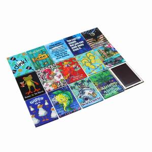 Durable Printed Logo Promotional Gift Souvenir Refrigerator Tinplate <b>Fridge</b> Magnet - Product Image 6