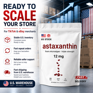 Dropshipping da Magazzino USA: Integratore Alimentare Astaxantina 120 Capsule, MOQ 1 - Product Image 6