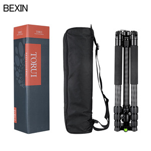 Bexin Carbon Fiber Tripod W284C H36 Professional <b>Camera</b> Phone <b>Video</b> Support Portable 48cm Folded 1.9kg - Product Image 5