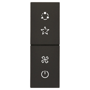 XT KNX 1M สีดำ ชุดควบคุมอุณหภูมิ ความยาว 6 นิ้ว สูง 1.7 นิ้ว อุปกรณ์สมาร์ทโฮม - Product Image 1