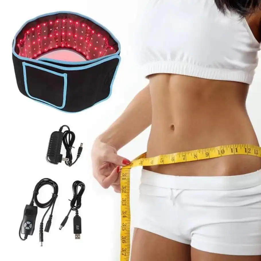 Belly Belt Original Factory Lipo Laser Physical Equipments Fat Loss Wearable Device Therapy Red Light Wrap Belly Leds Light Therapy Belt