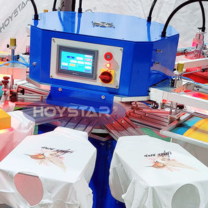 Máquina automática de serigrafía para impresión de ropa, impresora de camisetas, máquina automática de 4 colores y 10 estaciones - Product Image 3