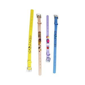 <span class=keywords><strong>Collar</strong></span> de correa de perro de primavera y verano con estampado personalizado de gato y perro con decoración elegante con remaches - Product Image 3