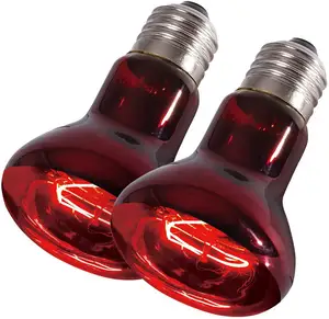 赤外線増粘加熱ランプ繁殖電球75Wバスキングスポットランプ赤外線熱ランプ電球