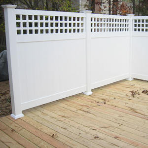 Pannelli per Recinzioni in Vinile Durevoli per Giardini Esterni, Cortili e Progetti Residenziali, Design a Lunga Durata, Recinzione Privacy in PVC - Product Image 6