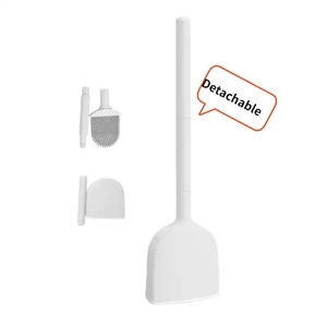 Chất Lượng Cao Thân Thiện Với Môi Silicone Nhà Vệ Sinh Bàn Chải Chủ Thiết Lập Treo Tường Có Thể Tháo Rời Nhựa <span class=keywords><strong>WC</strong></span> Cleaner Cho Phòng Tắm Sử Dụng Ánh Nắng Mặt Trời - Product Image 4